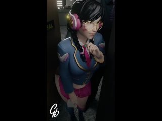 overwatch 3d hentai animation | overwatch hentai porn 3d d va (generalbutch) [observation]