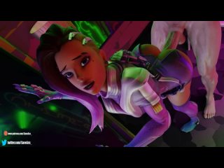 overwatch 3d hentai animation | overwatch hentai porn 3d sombra gets pounded from behind (saveass)