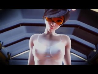 overwatch 3d hentai animation | overwatch hentai porn 3d tracer cowgirl (swurst)