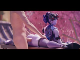 overwatch 3d hentai animation | overwatch hentai porn 3d widowmaker black lily having sex (yeero, volkornsfw)
