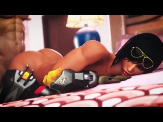 overwatch 3d hentai animation | overwatch hentai porn 3d pharah (soba)