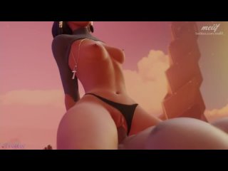overwatch 3d hentai animation | overwatch hentai porn 3d chopping farah (meyif, volkor)